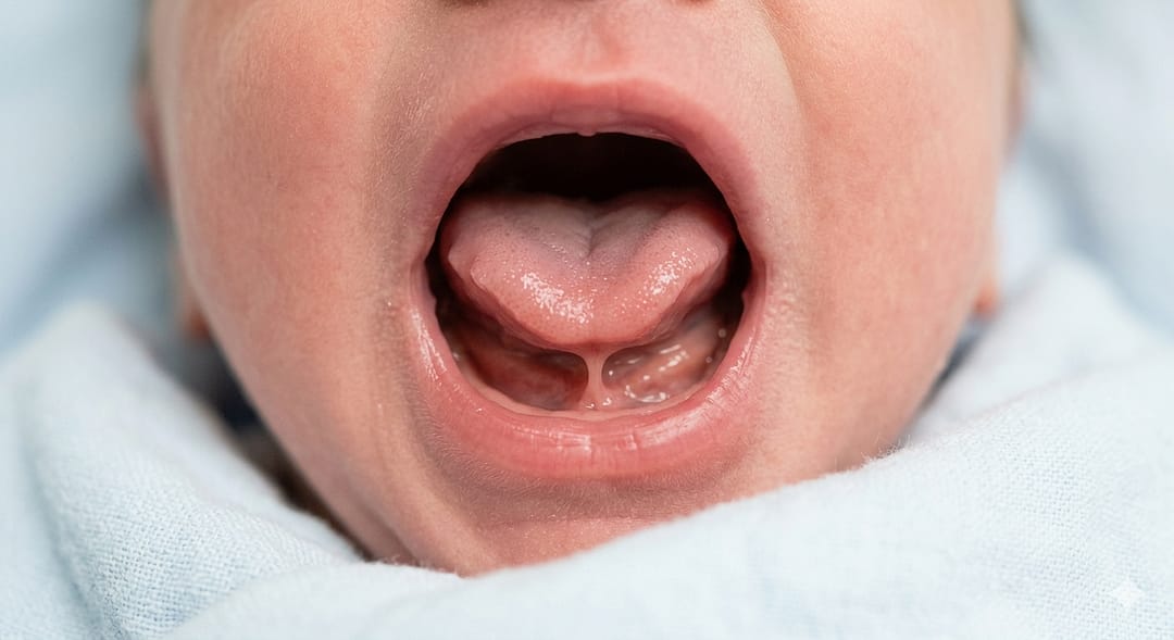 frenulo linguale corto neonato
