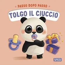 tolgo il ciuccio libro