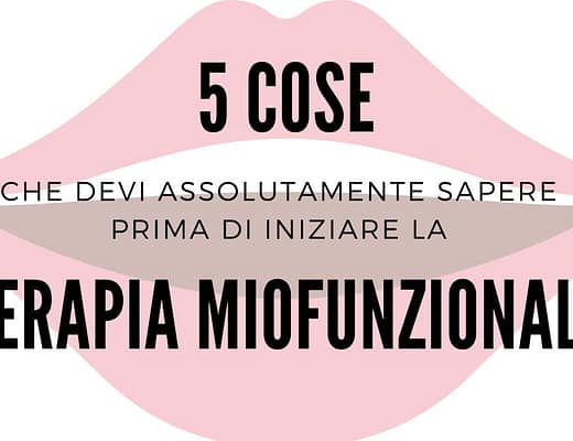 terapia miofunzionale cos'è