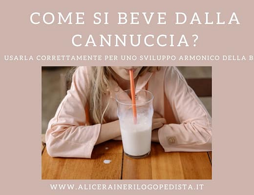 bere dalla cannuccia