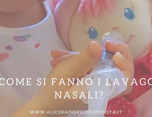 come si fanno i lavaggi nasali
